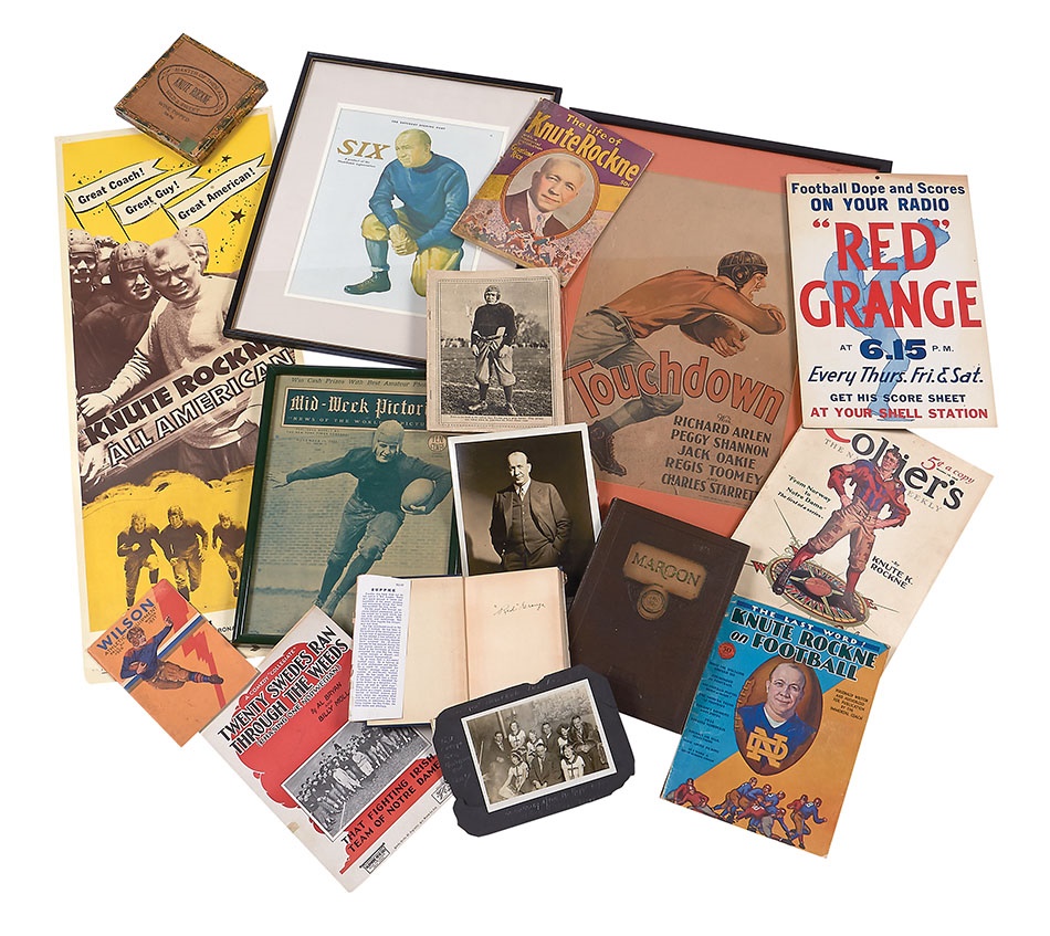 The Vern Foster Collection - Red Grange and Knute Rockne Collection (15)