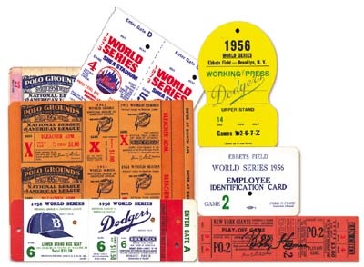 Programs - Unused Baseball Tickets & Passes (29)