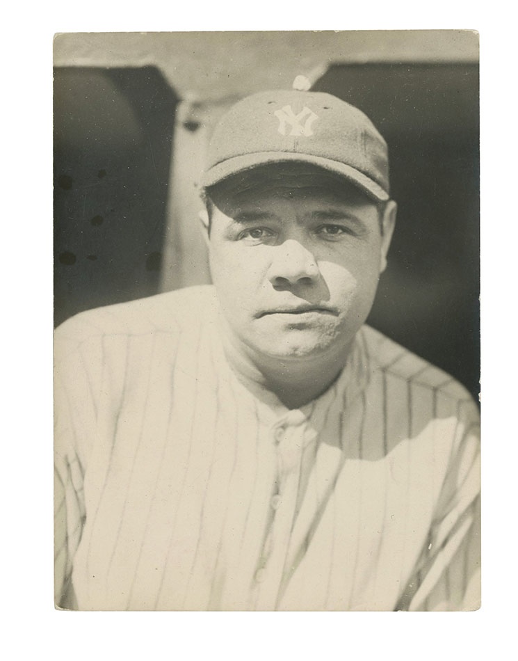 The George Brace Collection - The Finest Babe Ruth Photograph We Have Ever Offered! (by Charles Conlon)