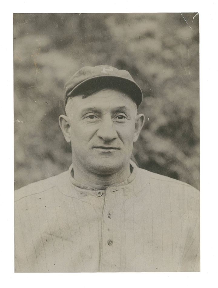 Sports Vintage Photography - 1917 Honus Wagner Photo