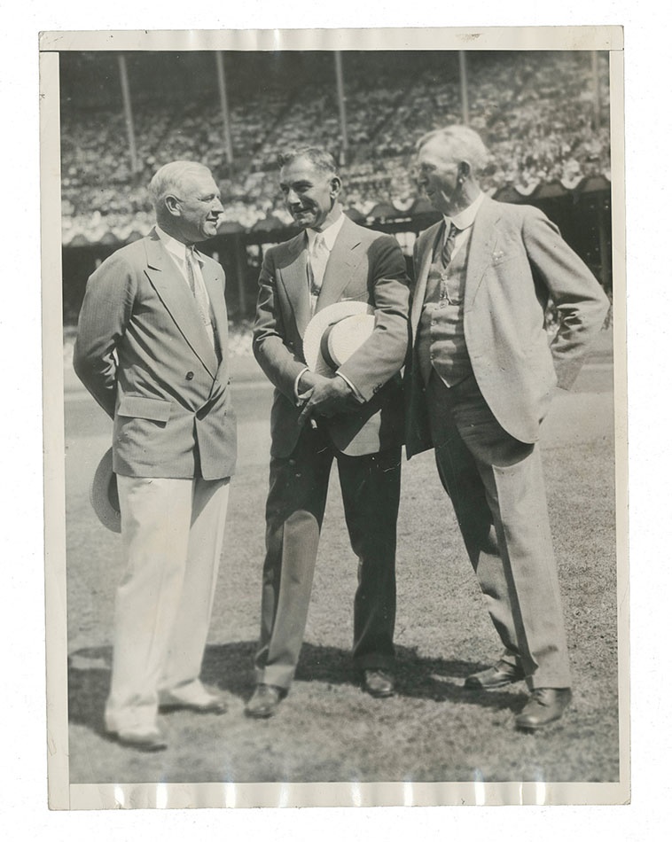 Sports Vintage Photography - Nap Lajoie, Cy Young & Tris Speaker (1932)