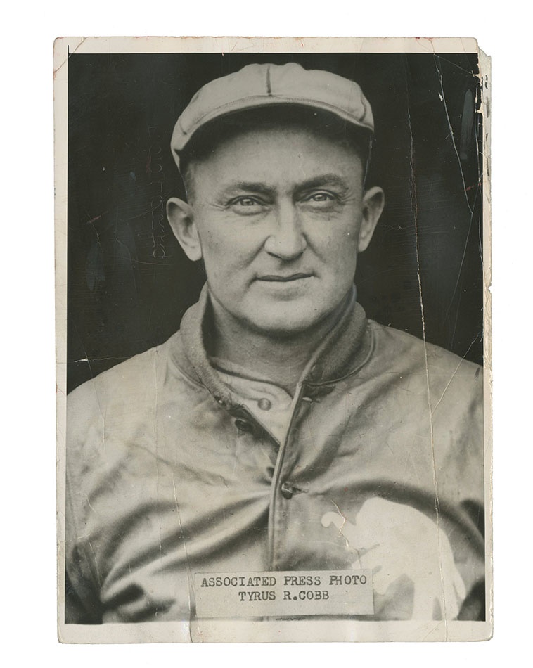 Sports Vintage Photography - 1928 Ty Cobb Philadelphia Athletics Photo