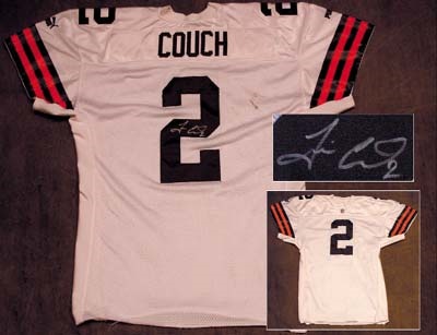 Football - 2000 Tim Couch Game Worn Jersey