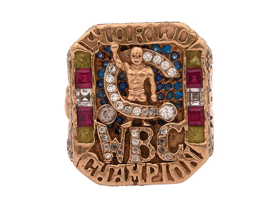 Muhammad Ali & Boxing - 1991 Buddy McGirt WBC Welterweight Championship Ring