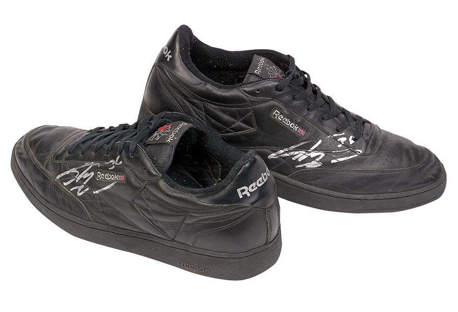 - Shaquille O'Neal Signed and Worn Basketball Sneakers