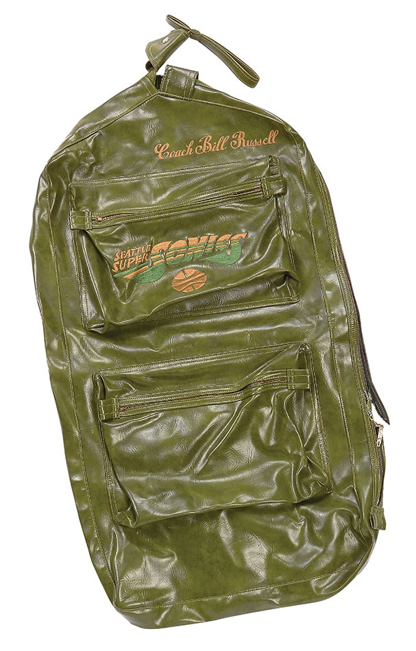 - Bill Russell Seattle Supersonics Garment Bag