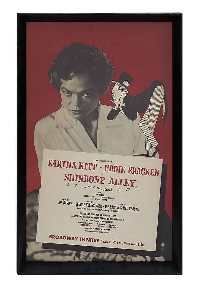 Rock 'N' Roll - 1957 Eartha Kitt Theater Poster