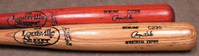 - 1990's Larry Walker Game Used Bats (2)