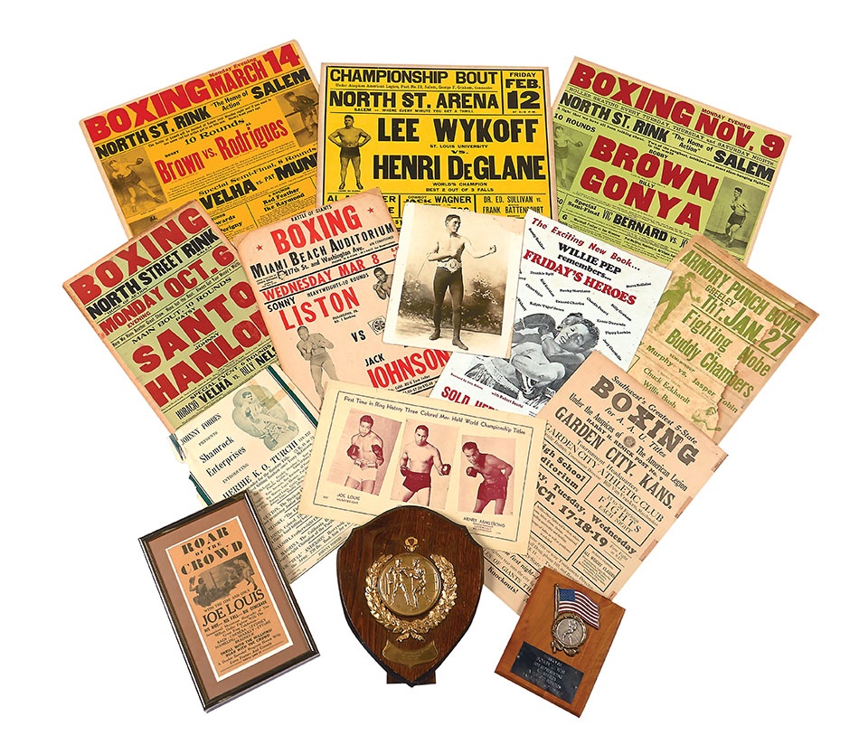 The Vern Foster Collection - Miscellaneous Boxing Lot of Fourteen