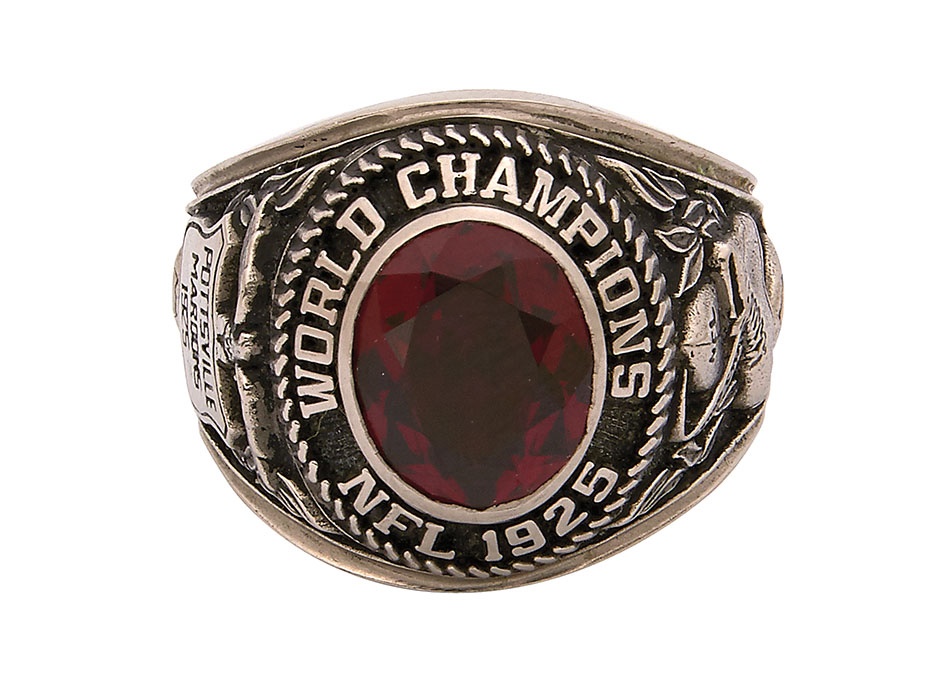 - 1925 Pottsville Maroons Championship Ring