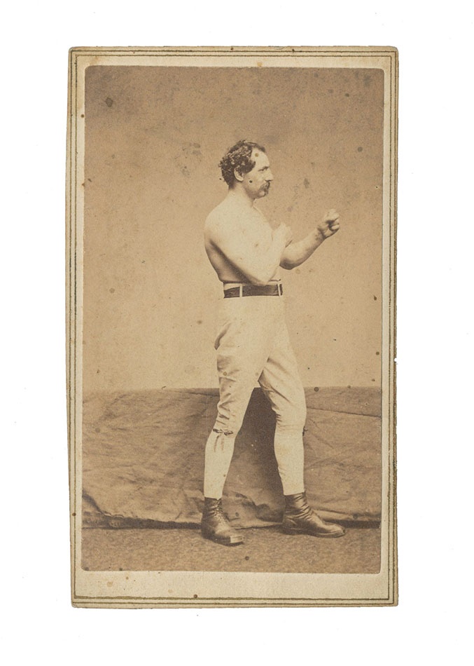 Muhammad Ali & Boxing - 1860s John C. Heenan Carte-de-Visite