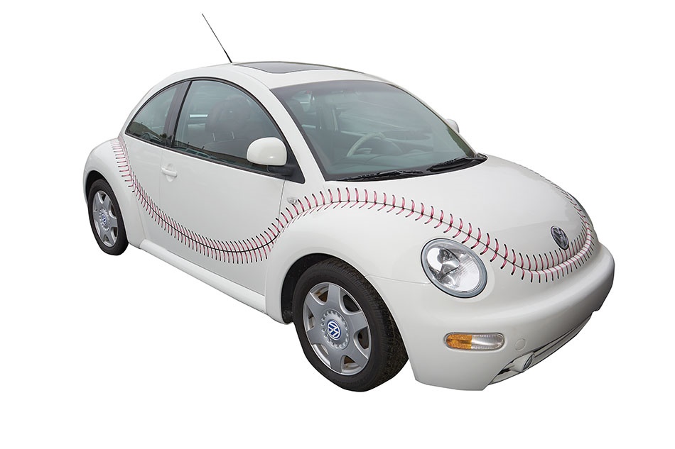 - The First & Only True "Baseball" Car - Yankee Stadium Vendor Wins 2000 Volkswagen Baseball Beetle (1/1 Produced)