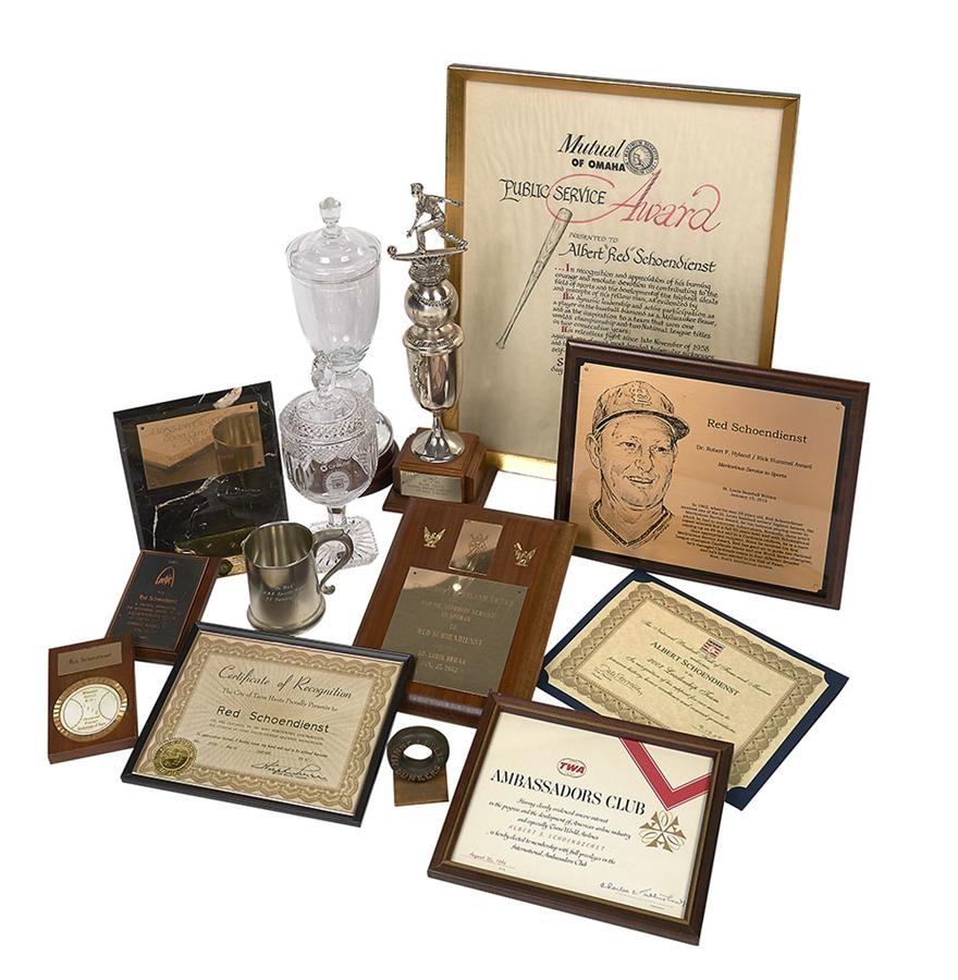 Red Schoendienst Collection Part II - The Red Schoendienst Awards Collection (14)