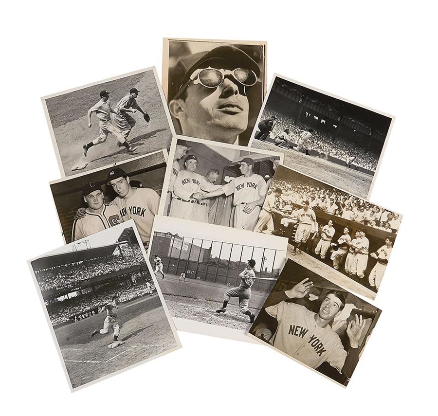 Sports Tickets and Programs - Joe DiMaggio 56-Game Hitting Streak Photos (9)