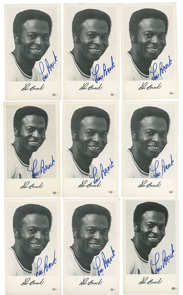 Lot Detail - Lou Brock Photo Matched 1978 St. Louis Cardinals Game Worn &  Signed Home Jersey (JSA/GF/PM&G 10)