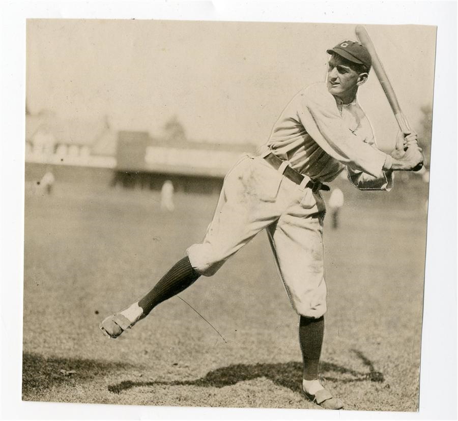 Sports Vintage Photography - Joe Jackson Vintage Photograph Circa 1911