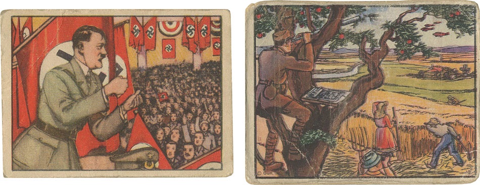 Sports and Non Sports Cards - NEWLY DISCOVERED Foreign Horrors of War Cards with Two "Hitlers" & More (55)