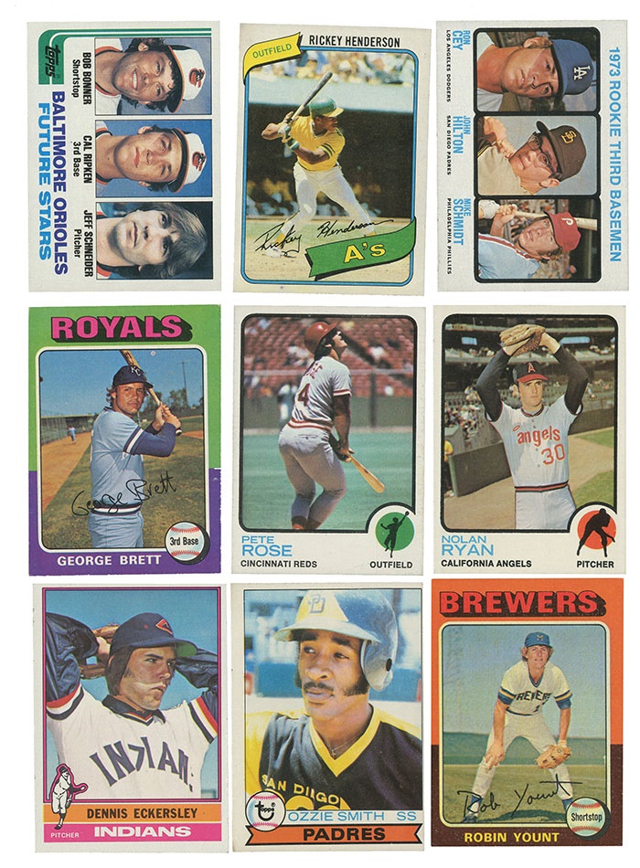Sports and Non Sports Cards - 1973-1982 Complete Set Run Including Topps, Donruss & Fleer (15)