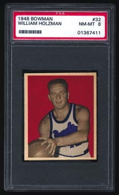 Sports Cards - 1948 Bowman William "Red" Holzman
