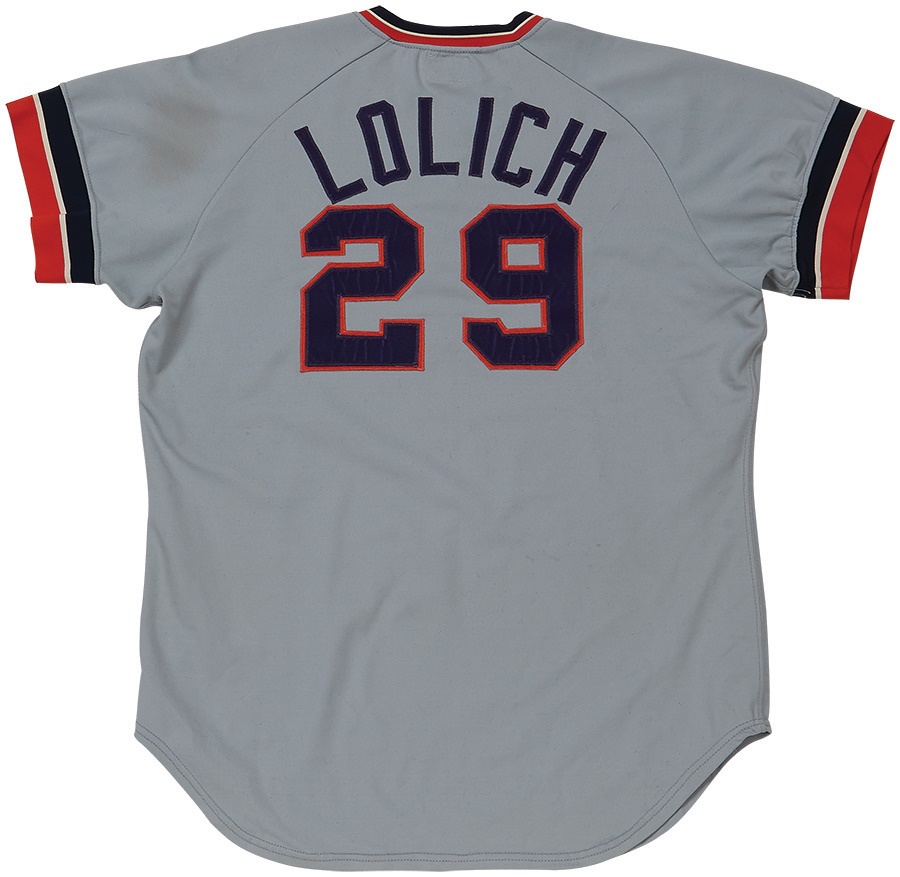 - 1974 Mickey Lolich Detroit Tigers Game Worn Jersey