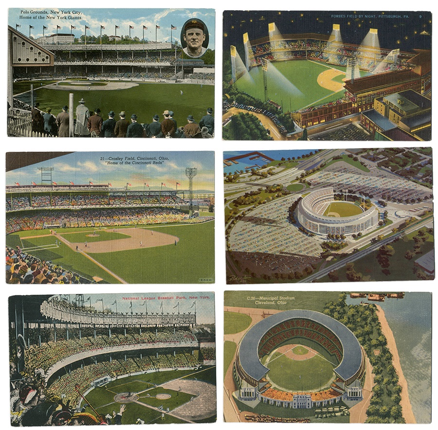 - Large Collection of Baseball Postcards (290+)