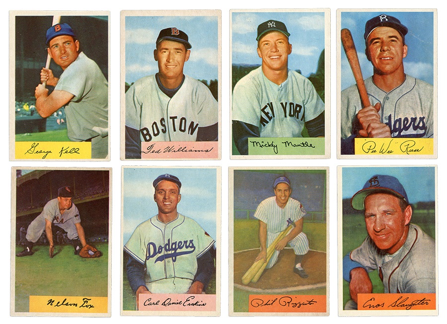 - 1954 Bowman Baseball Complete Set with Ted Williams