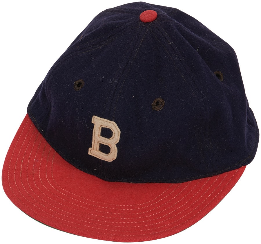 - 1940s Billy Southworth Boston Braves Game Worn Cap