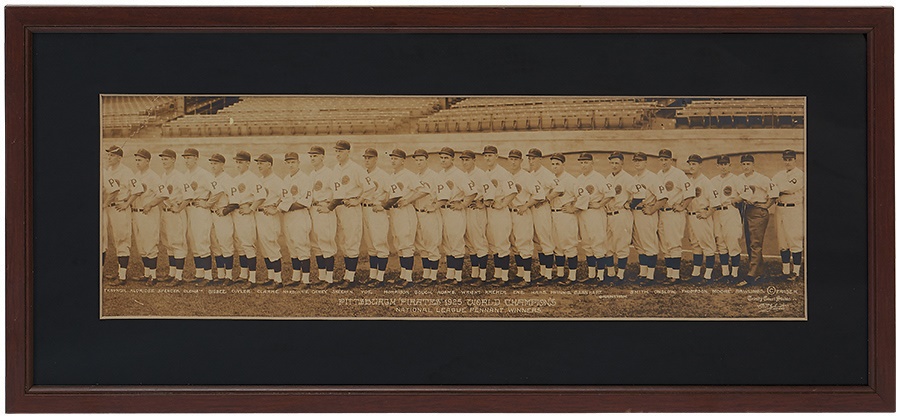 Pittsburgh Pirates - 1925 World Champion Pittsburgh Pirates Panorama (Ex- Vic Grayber)