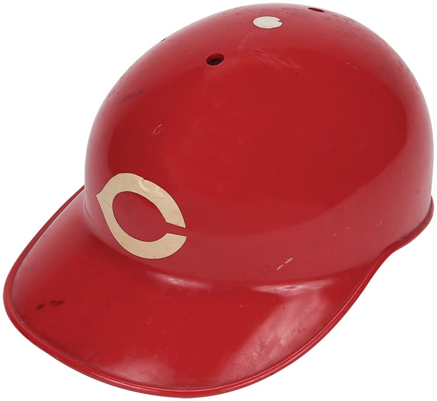 Pete Rose & Cincinnati Reds - 1970's Cincinnati Reds Old Style Batting Helmet