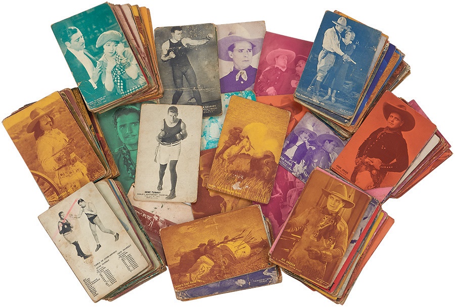 - 1920's Exhibit Card Collection of 200+