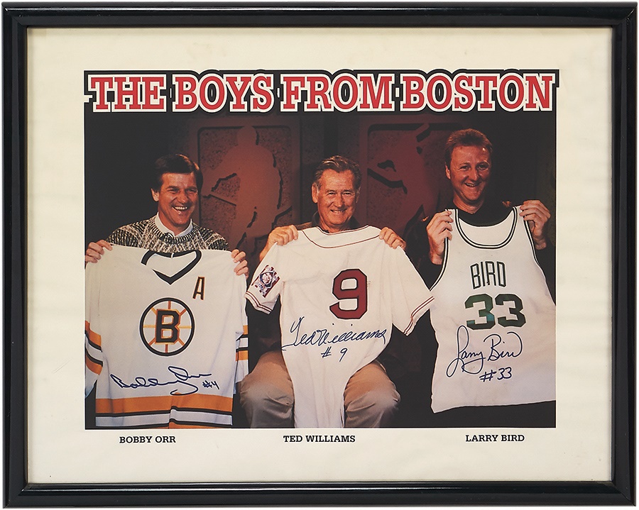 - Boys of Boston Signed Print