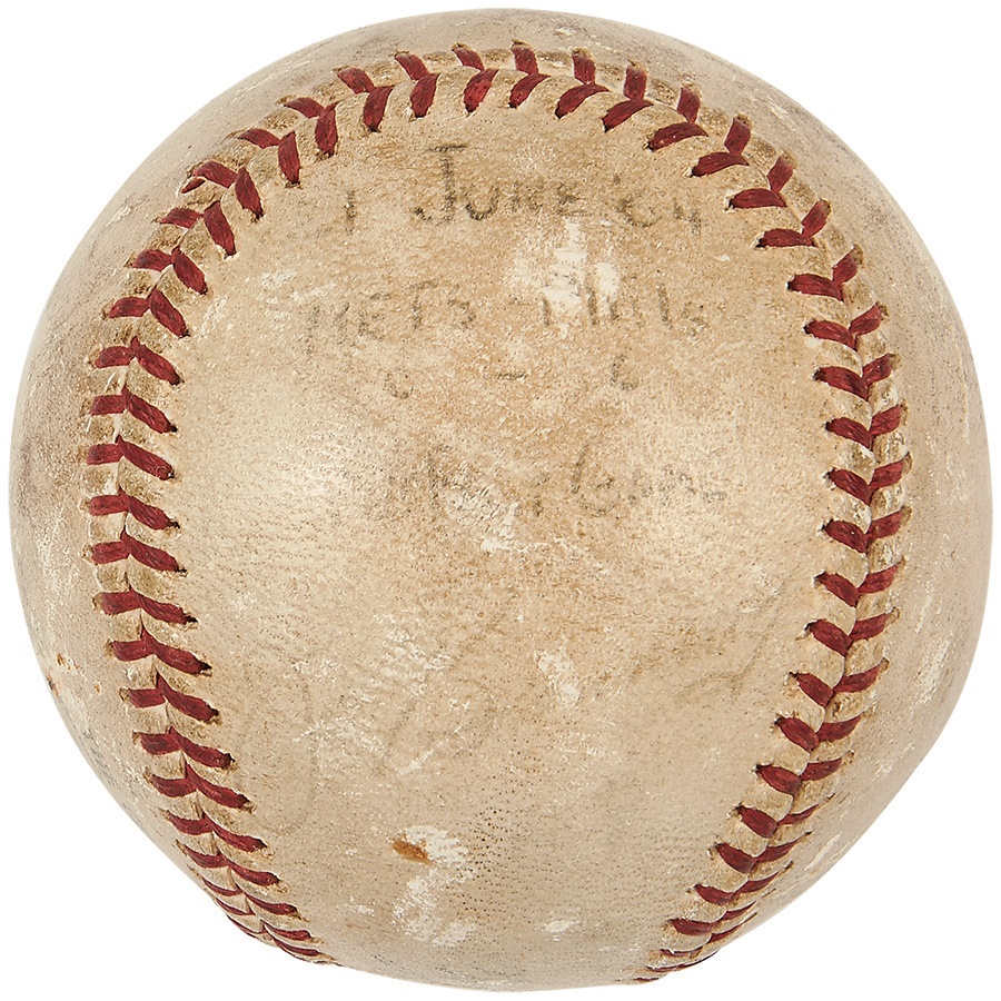 - 1964 Jim Bunning Perfect Game Baseball