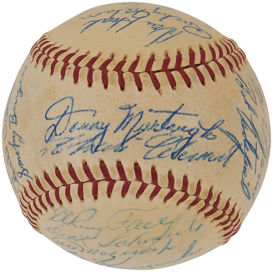 1959 Pittsburgh Pirates Team Signed Baseball