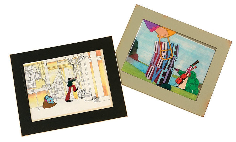 Rock 'N' Roll - Yellow Submarine Production Cels (2)