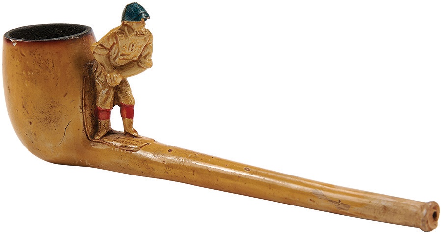 Boston Sports - Only Known 1870's Boston Red Stockings Meerschaum Pipe