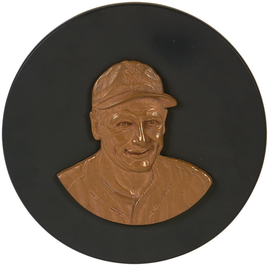 - Lou Gehrig Bronze Plaque by Armand LaMontagne