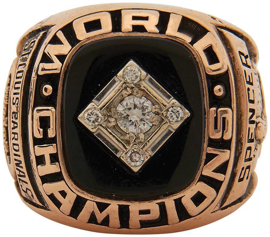 - 1967 St. Louis Cardinals World Championship Ring