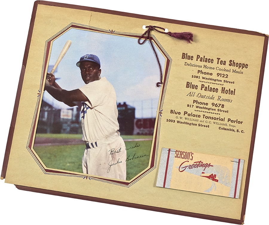 - 1953 Jackie Robinson Black-Owned Business Advertising Calendar