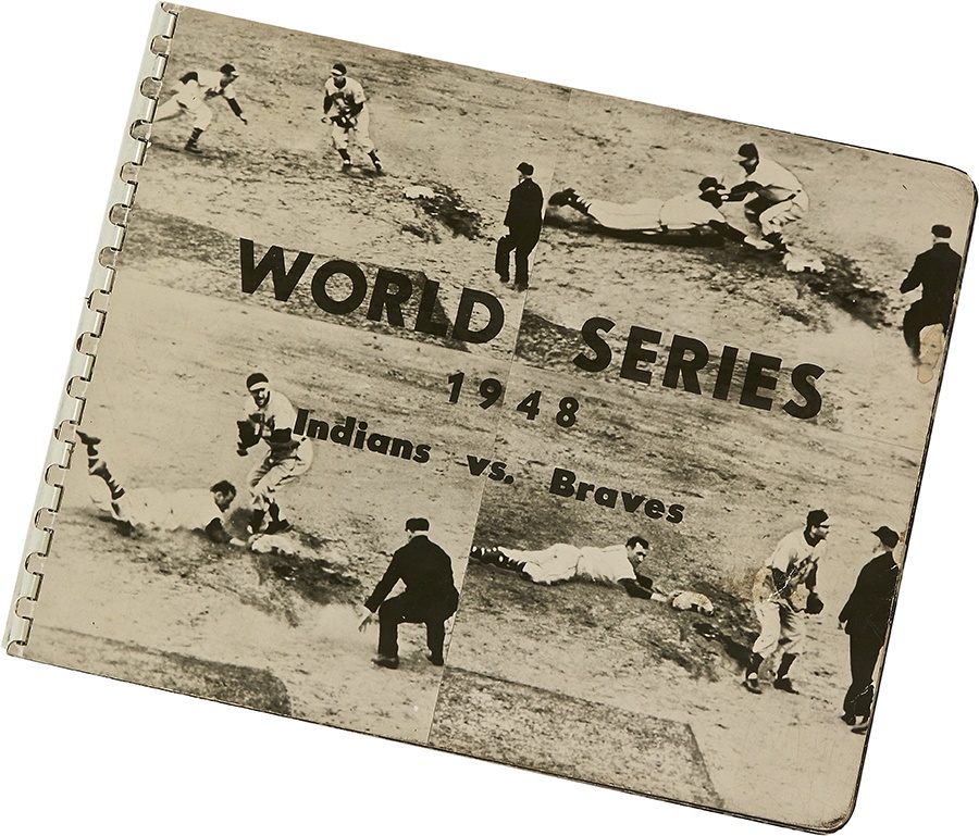 Internet Only - One-Of-A-Kind 1948 World Series Photograph Album