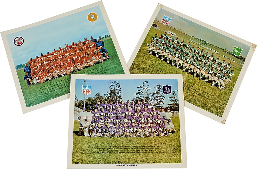 - 1963 NFL & AFL Advertising Sigsns