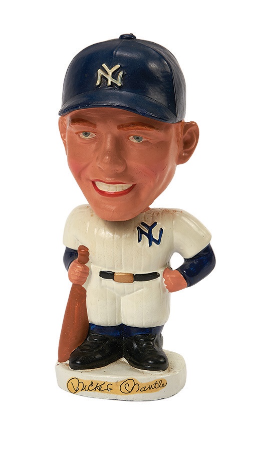 Mantle and Maris - 1962 Mickey Mantle Bobbing Head Doll