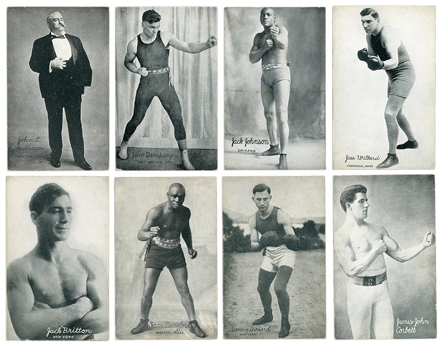 - 1921 Exhibit Boxing Complete Set (64)
