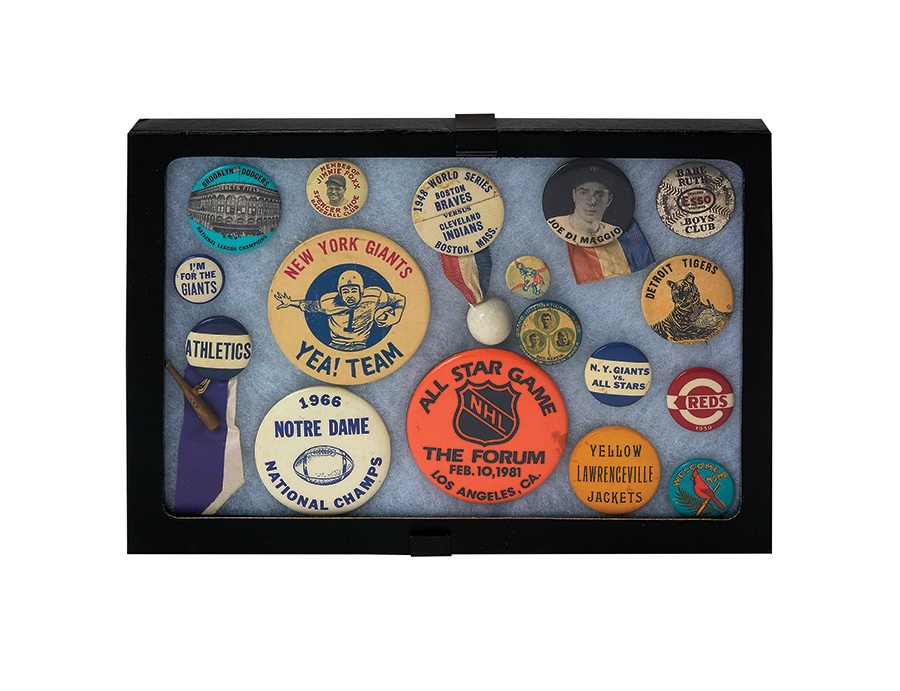 - One Man's Sports Pin Collection (90)