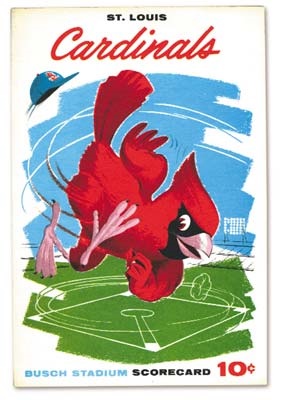 1962 First New York Mets Game Scorecard