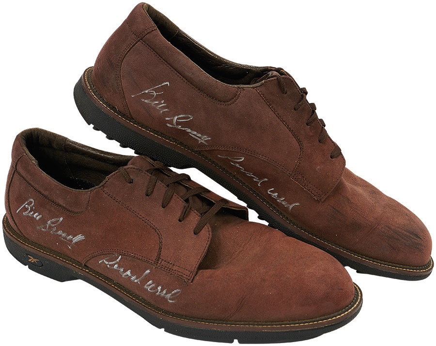 - Bill Russell Signed Golf Shoes
