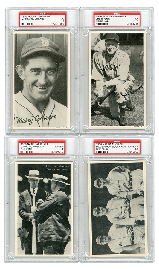 - 1936 Goudey & National Chicle Premium Collection All PSA Graded (52)