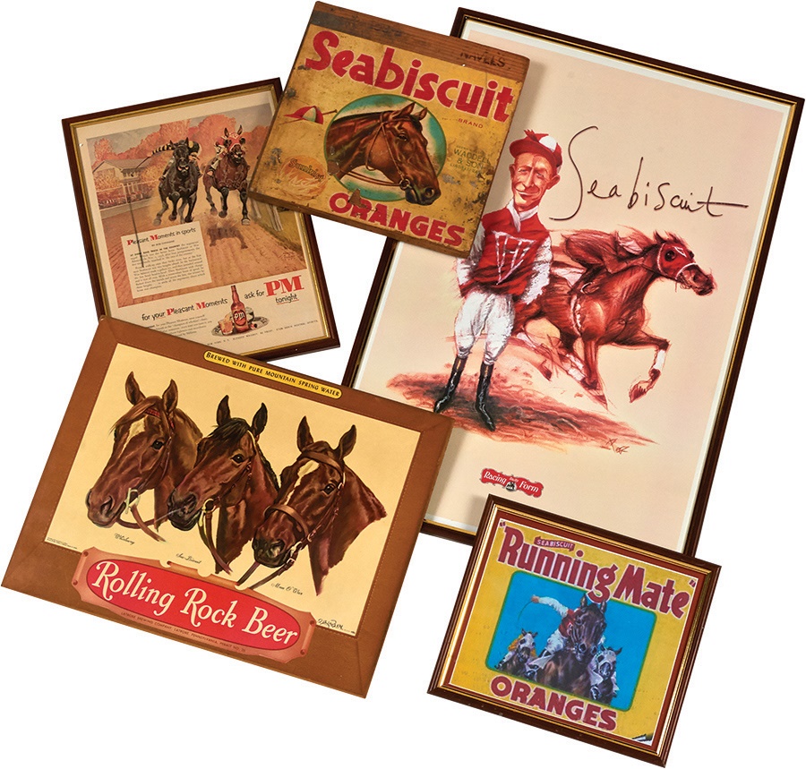 The Seabiscuit Collection of Chris Lowe - Seabiscuit Advertising Pieces (5)