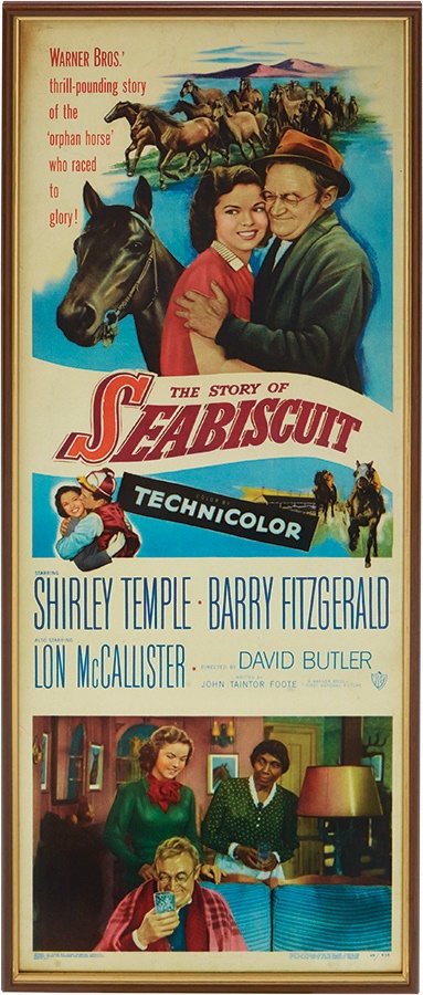 The Seabiscuit Collection of Chris Lowe - 1949 “The Story of Seabiscuit”  Film Poster