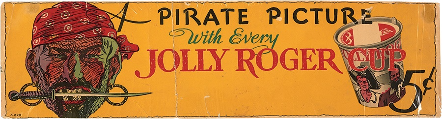 - 1930s Pirates Advertising Sign
