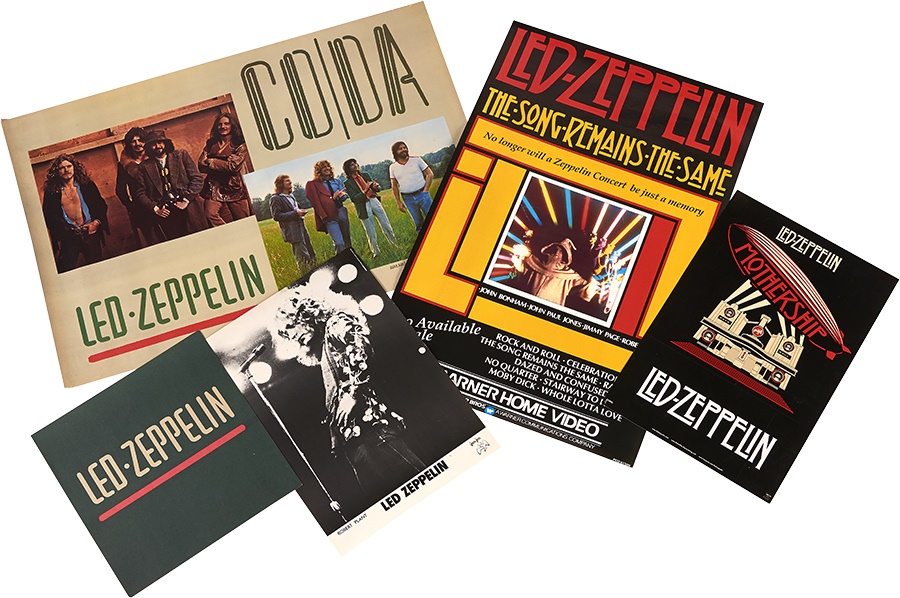 - Led Zeppelin Poster Lot (5)